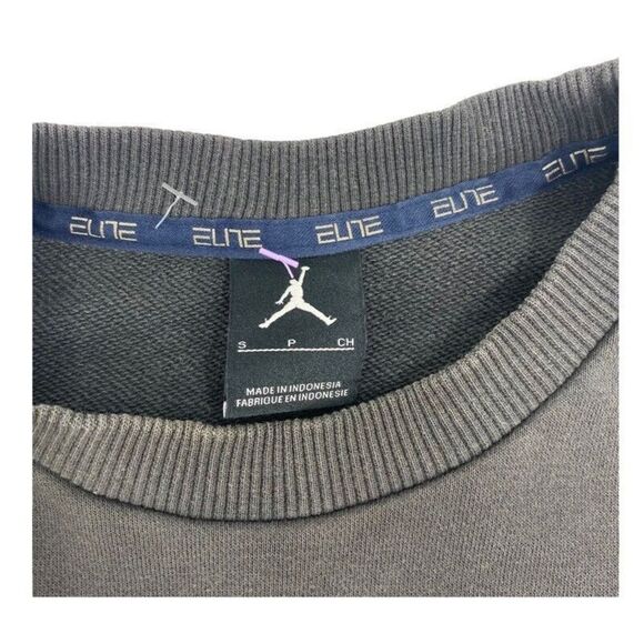 Nike Air Jordan Elite North Carolina Tar Heels Mens Pullover Gray SZ Small EUC - Picture 6 of 6